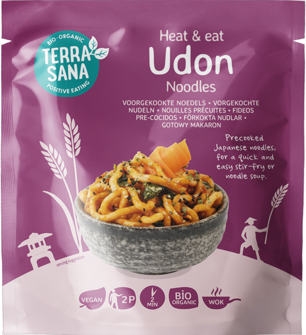 MAKARON UDON BIO (2 x 150 g) 300 g - TERRASANA (2 szt.)