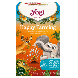 HERBATKA HAPPY FARMING BIO (17 x 2 g) 34 g - YOGI TEA (PRODUKT SEZONOWY) (3 szt.)