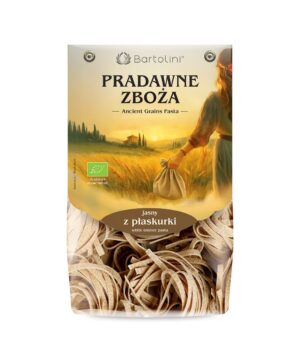 MAKARON (Z PŁASKURKI) GNIAZDA TAGLIATELLE BIO 250 g - BARTOLINI (PRADAWNE ZBOŻA) (3 szt.)