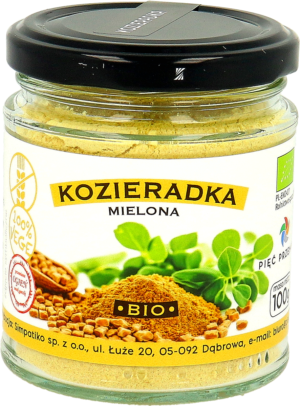 KOZIERADKA MIELONA BEZGLUTENOWA BIO 100 g - PIĘĆ PRZEMIAN (3 szt.)