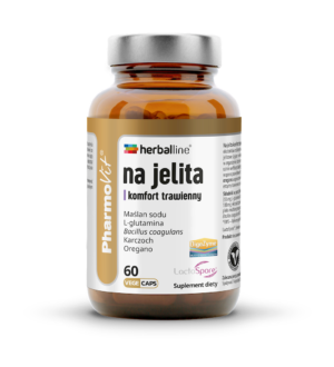 KAPSUŁKI NA JELITA I KOMFORT TRAWIENNY BEZGLUTENOWE 60 szt. - PHARMOVIT (HERBALLINE) (1 szt.)