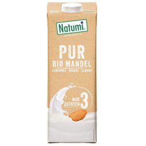 NAPÓJ MIGDAŁOWY PURE BEZ CUKRU BIO 1 L - NATUMI (2 szt.)