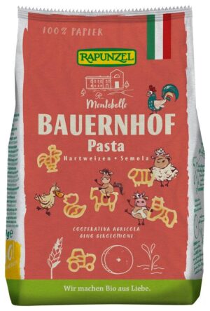 MAKARON (SEMOLINOWY) FARMA BIO 250 g - RAPUNZEL (4 szt.)