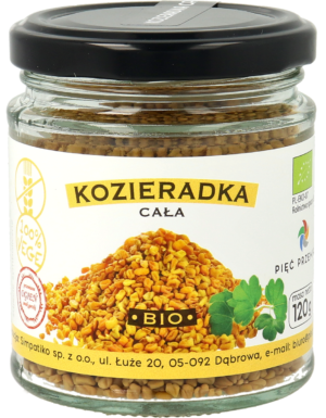 KOZIERADKA ZIARNO BEZGLUTENOWA BIO 120 g - PIĘĆ PRZEMIAN (1 szt.)