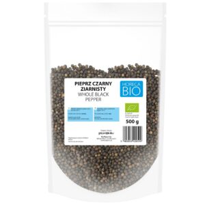 PIEPRZ CZARNY ZIARNISTY BIO 500 g - HORECA (BIO PLANET) (1 szt.)
