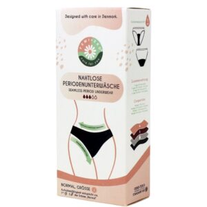 MAJTKI MENSTRUACYJNE BEZSZWOWE ROZMIAR S - FEMI.EKO (1 szt.)