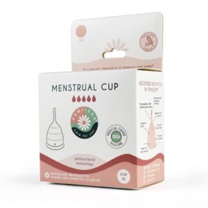 KUBECZEK MENSTRUACYJNY FIOLETOWY ROZMIAR M - FEMI.EKO (1 szt.)