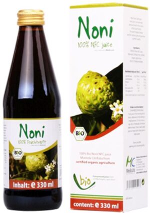 SOK Z OWOCÓW NONI NFC BIO 330 ml - MEDICURA (2 szt.)