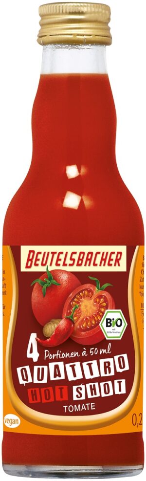 SHOT POMIDOROWY PIKANTNY BIO 200 ml - BEUTELSBACHER (1 szt.)