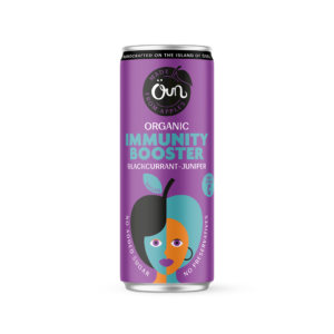 NAPÓJ MUSUJĄCY NA ODPORNOŚĆ CZARNA PORZECZKA - JAŁOWIEC BEZ DODATKU CUKRÓW BIO 250 ml - OUN (4 szt.)