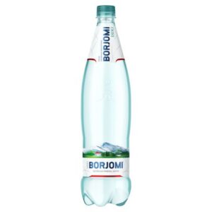 NATURALNA WODA MINERALNA GAZOWANA 1 L - BORJOMI (3 szt.)