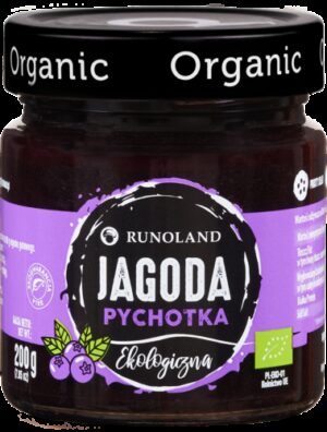 PYCHOTKA JAGODA  BIO 200 g - RUNOLAND (2 szt.)