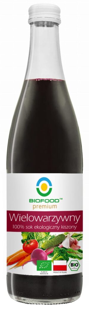 SOK WIELOWARZYWNY KISZONY NFC BEZGLUTENOWY BIO 500 ml - BIOFOOD (3 szt.)