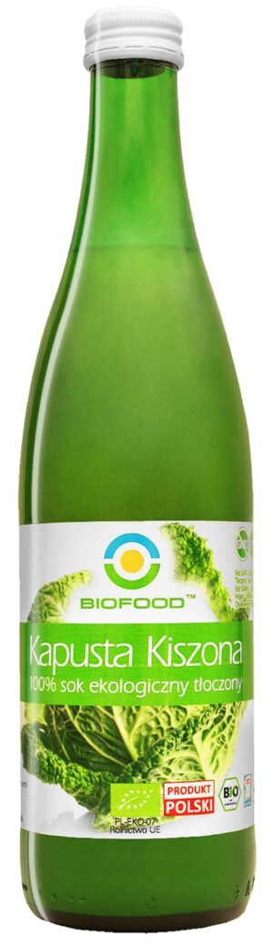 SOK Z KAPUSTY KISZONEJ NFC BEZGLUTENOWY BIO 500 ml - BIOFOOD (3 szt.)