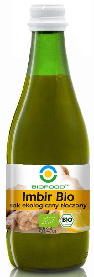 SOK Z IMBIRU NFC BEZGLUTENOWY BIO 300 ml - BIOFOOD (2 szt.)