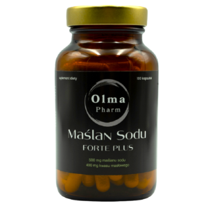 MAŚLAN SODU FORTE PLUS (500 mg) 100 KAPSUŁEK - OLMA PHARM (1 szt.)