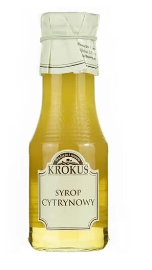 SYROP CYTRYNOWY BEZGLUTENOWY 355 g (280 ml) - KROKUS (2 szt.)