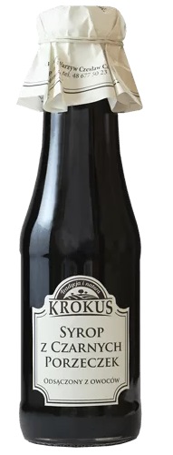 SYROP Z CZARNEJ PORZECZKI BEZGLUTENOWY 355 g (280 ml)  - KROKUS (2 szt.)