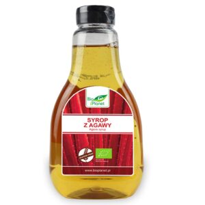 SYROP Z AGAWY BEZGLUTENOWY BIO 660 g (478 ml) - BIO PLANET (1 szt.)