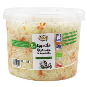 KAPUSTA KISZONA Z MARCHEWKĄ BIO 2,8 kg (WIADERKO) - SĄTYRZ (1 szt.)