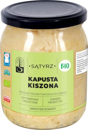 KAPUSTA KISZONA BIO 450 g  - SĄTYRZ (2 szt.)