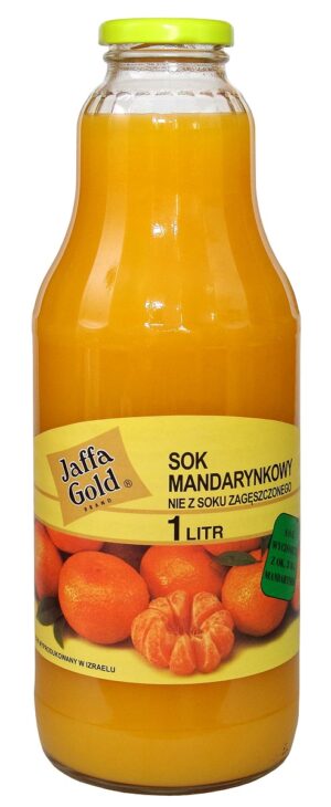 SOK Z MANDARYNEK NFC 1 L - JAFFA GOLD (2 szt.)