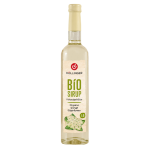 SYROP O SMAKU KWIATÓW CZARNEGO BZU BIO 500 ml - HOLLINGER (2 szt.)