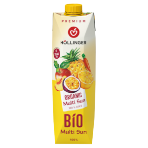 SOK OWOCOWO - MARCHEWKOWY (MULTI SUN) BIO 1 L - HOLLINGER (2 szt.)