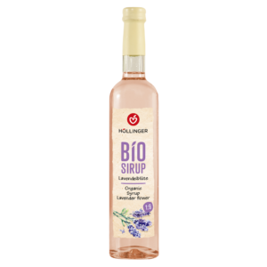 SYROP O SMAKU LAWENDY BIO 500 ml - HOLLINGER (2 szt.)