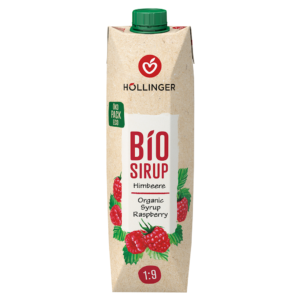 SYROP MALINOWY BIO 1 L - HOLLINGER (1 szt.)
