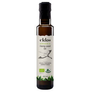 OLEJ KONOPNY TŁOCZONY NA ZIMNO OMEGA-3 BIO 250 ml - EKKO (1 szt.)