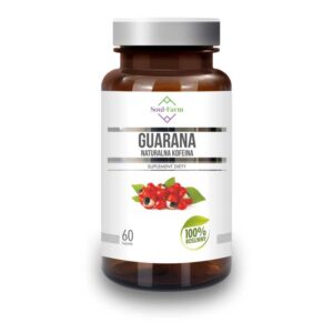 GUARANA EKSTRAKT (440 mg) 60 KAPSUŁEK - SOUL FARM (2 szt.)