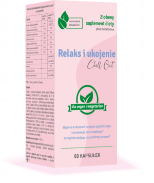 KAPSUŁKI NA RELAKS I USPOKOJENIE 60 szt. - PASOLEQ (CHILL OUT) (1 szt.)