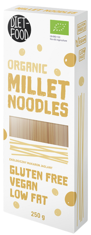 MAKARON (JAGLANY) NOODLE BIO 250 g - DIET-FOOD (2 szt.)