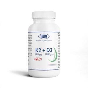 WITAMINA K2 + D3 90 KAPSUŁEK - JANTAR (1 szt.)