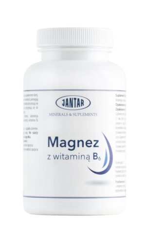 MAGNEZ + WITAMINA B6 60 KAPSUŁEK - JANTAR (2 szt.)