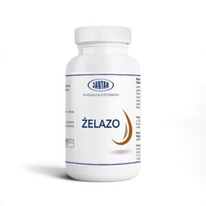 ŻELAZO (20 mg) 60 KAPSUŁEK - JANTAR (2 szt.)