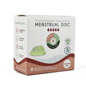 DYSK MENSTRUACYJNY UNIWERSALNY ZIELONY - FEMI.EKO (1 szt.)