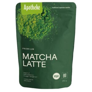 MATCHA LATTE BIO 250 g - APOTHEKE (1 szt.)