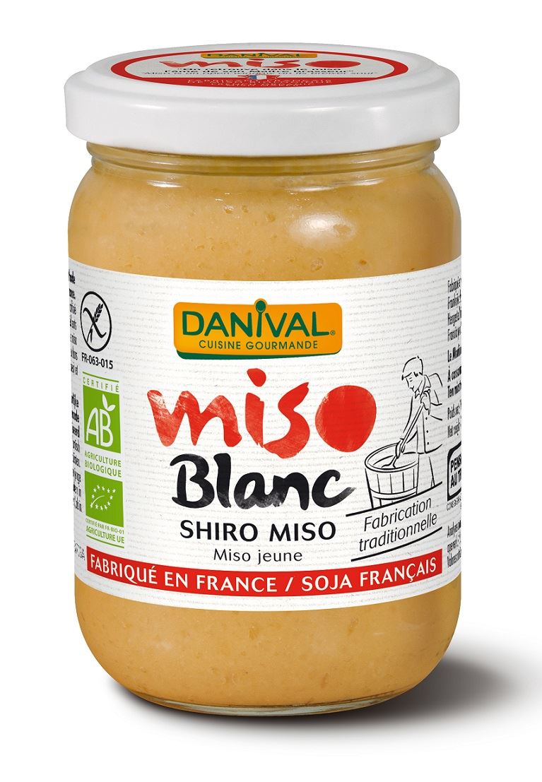 MISO SHIRO BIAŁE (PASTA Z RYŻU I SOI) BIO 200 g - DANIVAL (1 szt.)