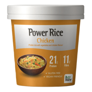 RYŻ PROTEINOWY INSTANT W KUBKU Z WARZYWAMI O SMAKU KURCZAKA 110 g - BETTER THAN RICE (3 szt.)