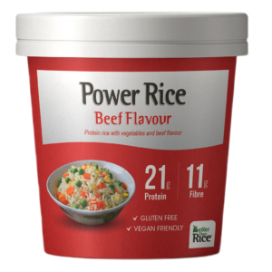 RYŻ PROTEINOWY INSTANT W KUBKU Z WARZYWAMI O SMAKU WOŁOWINY 110 g - BETTER THAN RICE (3 szt.)