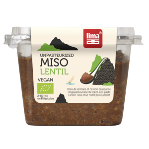MISO LENTIL (PASTA Z SOCZEWICY I RYŻU) BIO 300 g - LIMA (1 szt.)