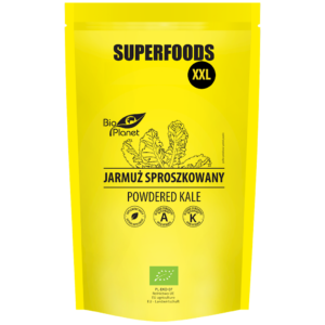JARMUŻ SPROSZKOWANY BIO 400 g - BIO PLANET SUPERFOODS (1 szt.)