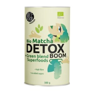 MATCHA DETOX BOOM BEZ DODATKU CUKRÓW BIO 300 g - DIET-FOOD (1 szt.)