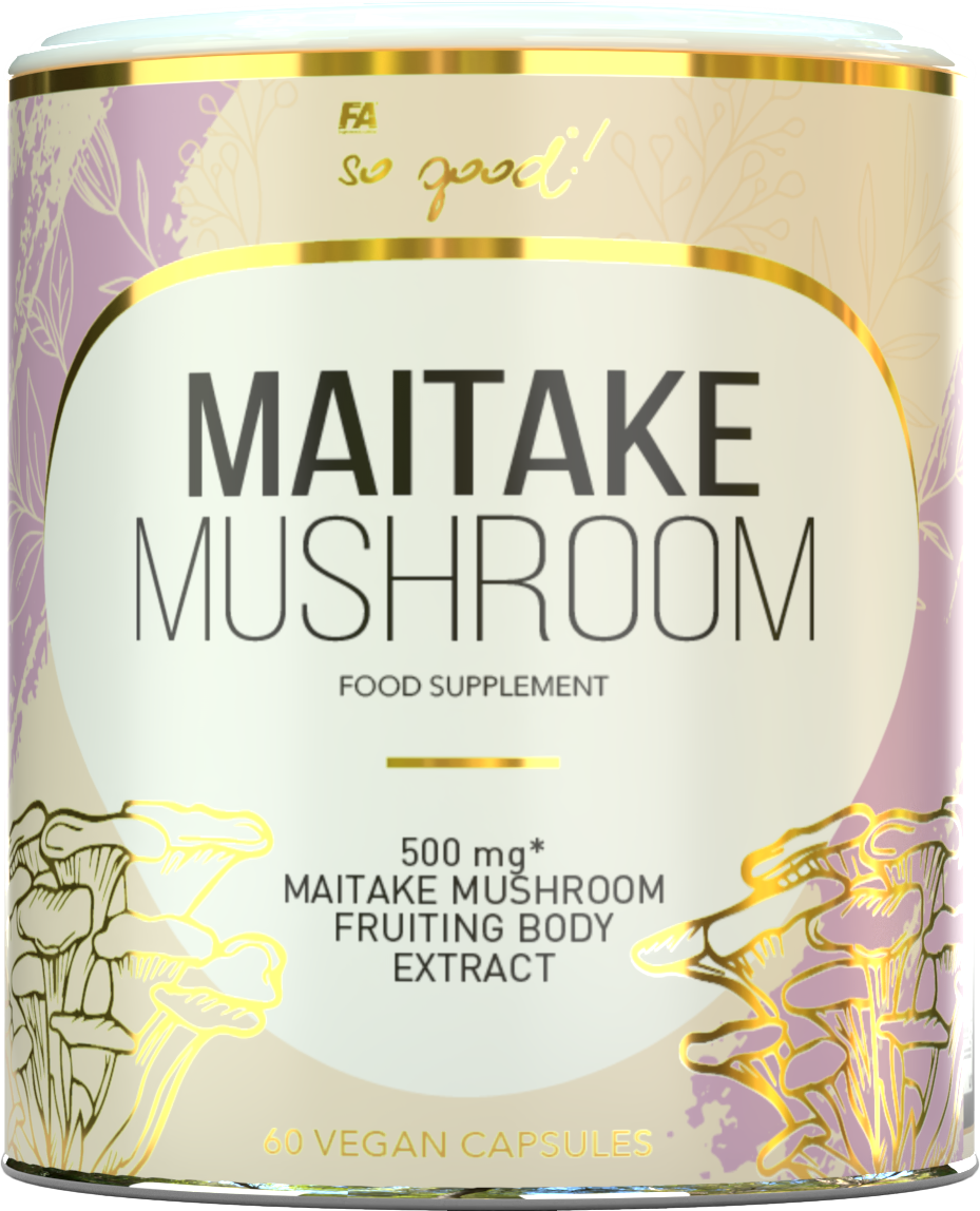 GRZYBY MAITAKE EKSTRAKT (500 mg) 60 KAPSUŁEK - SO GOOD! (2 szt.)