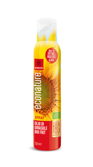 OLEJ SŁONECZNIKOWY (SPRAY) DO GOTOWANIA I SMAŻENIA BIO 250 ml - BORDONI (ECONATURE) (2 szt.)