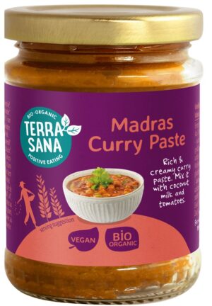 PASTA CURRY MADRAS BIO 130 g - TERRASANA (2 szt.)