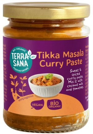 PASTA CURRY TIKKA MASALA BIO 130 g - TERRASANA (2 szt.)