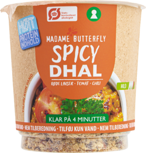 DANIE BŁYSKAWICZNE PROTEINOWE DAL PIKANTNY BIO 60 g - MADAME BUTTERFLY (2 szt.)